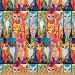 Hoffman California - Crafty Cats - Portraits, Radiant