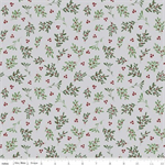 Riley Blake - Mistletoe & Holly - Mistletoe, Silver