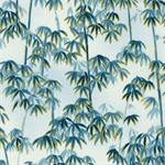 Robert Kaufman - Imperial Collection 17 - Bamboo Fronds, Blue