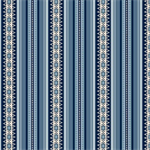 Marcus - Genevieve - Stripe, Blue