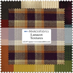 Marcus Fabrics - Lanacot Wool - 12 - 10^ Squares, Textures