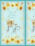 Wilmington Prints - Sunflower Sweets - 24^ Panel, Multi