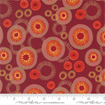 Moda - Forest Frolic - Mod Dots, Cinnamon