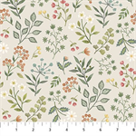 Northcott - Woodland Heart - Floral, Beige