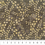Northcott - Banyan Batiks Wild Country - Animal Tracks, Cadet Gray