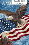 Northcott - Stars and Stripes 13 - 28^ America Panel, Navy