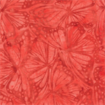 Lumin Fabrics - Radiant Wings - Monarch Wings, Red Tangy