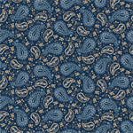 Henry Glass - Western View - Paisley, Blue