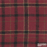 Diamond Textiles - Country Homespuns - Hickory Ridge - Plaid, Red/Black