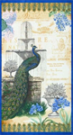 Robert Kaufman - Palais Jardin - 24^ Peacock Fountain Panel