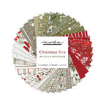 Moda - Mini Charm Pack - Christmas Eve - 40 - 2 1/2^ Squares