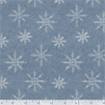 Marcus Fabrics - Friends & Flakes - Snowflake, Blue