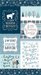 Riley Blake - Winter Magic - 24^ Warm Hugs Panel, Blue
