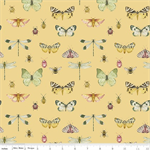 Riley Blake - Love Me More - Butterflies, Yellow