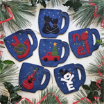 Christmas Ornament Pattern - Merry Mugs Pattern