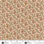 Andover Fabrics - Jingle Bell - Paisley Vine, Candy