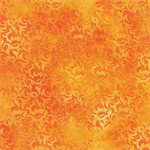 Robert Kaufman - Mixed Metallics - Gold Metallic Swirls, Orange