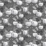 Blank Quilting - Harvest Classics - Pumpkin Toile, Gray