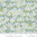 Moda - Sweet Cecily - Queen Anne Lace, Hyacinth