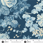 Andover Fabrics - Special Delivery - Rose Bouquet, Navy