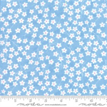 Moda - Flower Sacks - Tiny Flowers, Blue