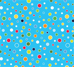 Kanvas Studio - Rainforest Glow - Glowing Dots, Medium Turquoise