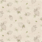 P & B Textiles - Lodge Life - Pinecone Linework Toss, Neutral