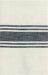 Moda - Urban Toweling - 16^ Hemmed Edge, Ivory/Black