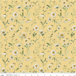 Riley Blake - Love Me More - Daisies, Yellow