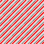 Wilmington Prints - Snowy Tidings - Stripes, White