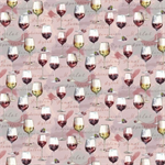 Timeless Treasures - Wine Tasting - Wine Glasses, Rose