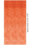 Benartex - Batiks - Bali Gradations - Selvage to Selvage Ombre, Tangerine/Coral