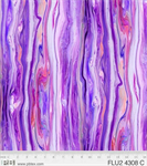 P & B Textiles - Fluidity II - Wood-Grain Texture, Purple