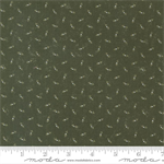 Moda - Fluttering Leaves - Dots, Evergreen