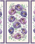 Wilmington Prints - Violette - 24^ X 42^ Violette Panel, Multi