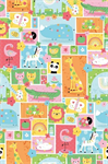 Oasis - Fun Flannel - Animal Patch, Multi