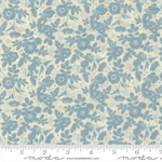 Moda - Decorum - Floral Honor, Light Blue