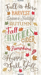 Timeless Treasures - Happy Fall Y'all - 24^Panel, Natural