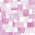 Quilting Treasures - En Vogue - Textured Patch, White/Pink