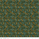 Riley Blake - Worth Repeating - Leaves, Dark Green