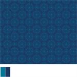 Benartex Traditions - Among the Wildflowers II - Meadowsweet, Indigo