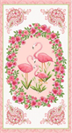 Blank Quilting - Let's Flamingle - 24^ Flamingo Panel, Pink