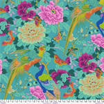 Free Spirit - Kaffe Fassett Collective Aug 2026 - Birds & Bees, Blue