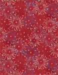 Wilmington Prints - Americana - Fireworks, Red