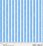 P & B Textiles - Baby Beluga - Stripe, Light Blue