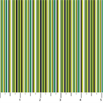 Northcott - Avocado Love - Barcode Stripe, Multi