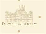 Andover - Downton Abby - The Women's Collection - Castle w/Words & Dots, Cream