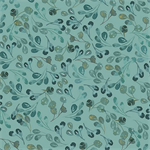 Benartex Artistry - Enchanted Florals - Buds, Jade
