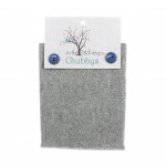 Wool Chubbys - Herringbone Grey - 16^ Square