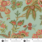 Andover Fabrics - Jingle Bell - Ornamental Garden, Vintage Blue